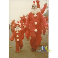 Carnaval 1979 Klaproosstraat Doortje en Frank Coll. Lamers - Hendriks
